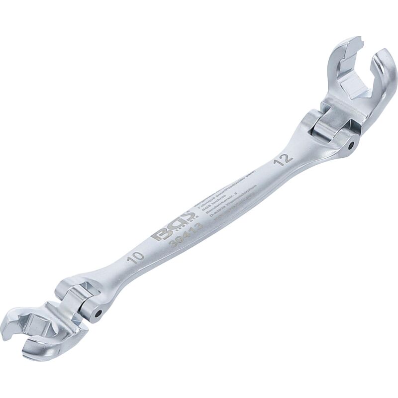 foto del prodotto bgs technic chiave a doppio anello, aperta per tubazioni freno e giunti 10 x 12 mm