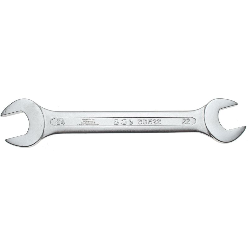 foto del prodotto bgs technic chiave a forchetta doppia 22 x 24 mm