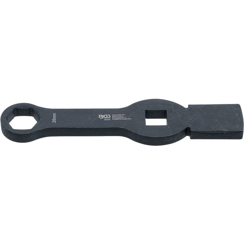 foto del prodotto bgs technic chiave ad anello a percussione esagonale con 2 superfici a percussione 26 mm