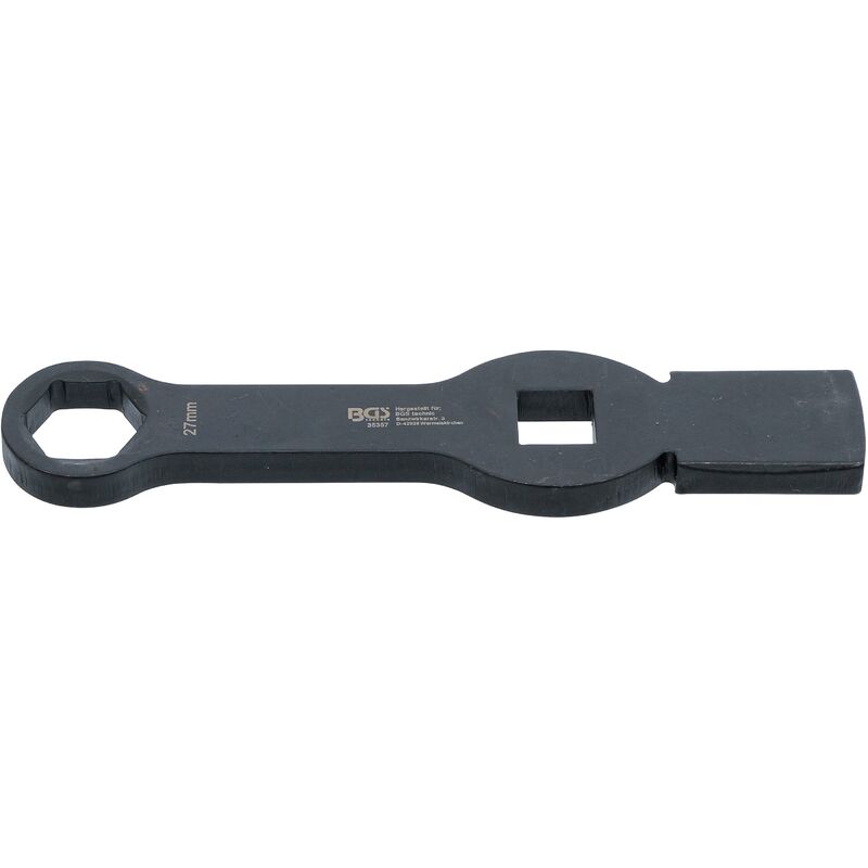 foto del prodotto bgs technic chiave ad anello a percussione esagonale con 2 superfici a percussione 27 mm