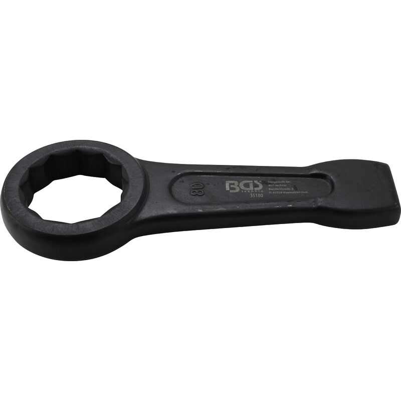 foto del prodotto bgs technic chiave ad anello per uso a percussione 80 mm