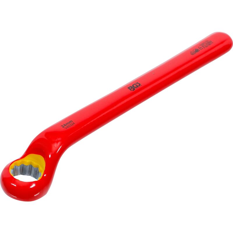 foto del prodotto bgs technic chiave ad anello semplice per elettricisti gomito stretto 24 mm