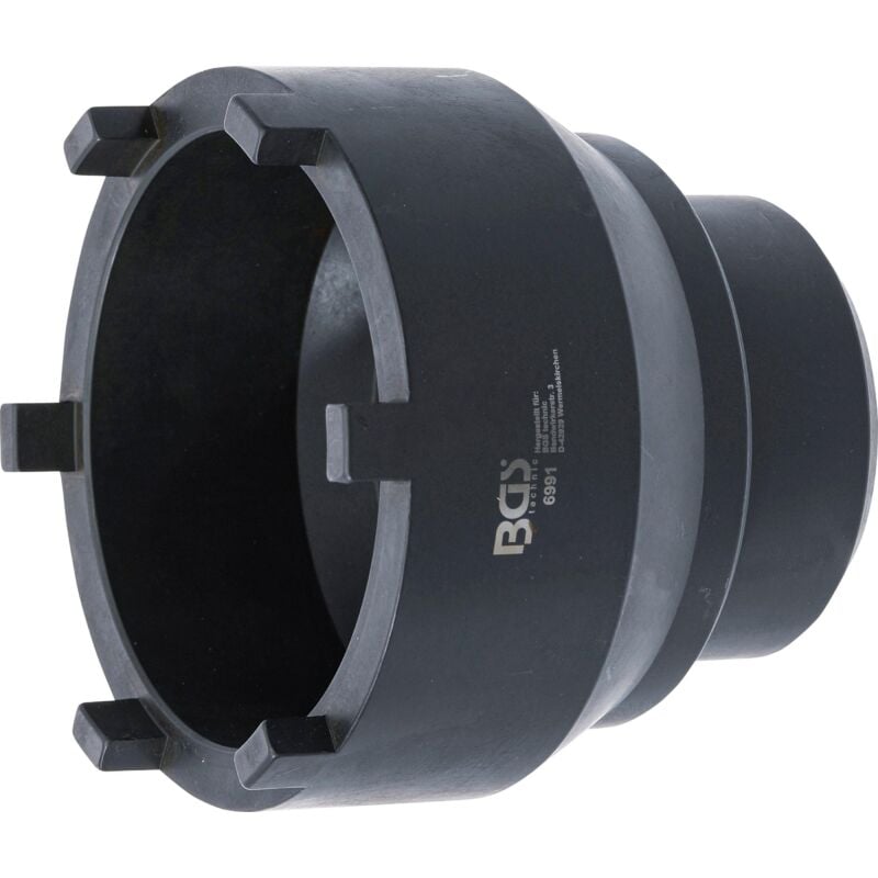 foto del prodotto bgs technic chiave x ghiera retrotreno per mercedes benz, man 10 13 t nr7 4 101 mm