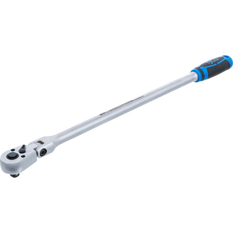 foto del prodotto bgs technic cricchetto a testa snodata bloccabile extra lunghi 10 mm 3 8 457 mm