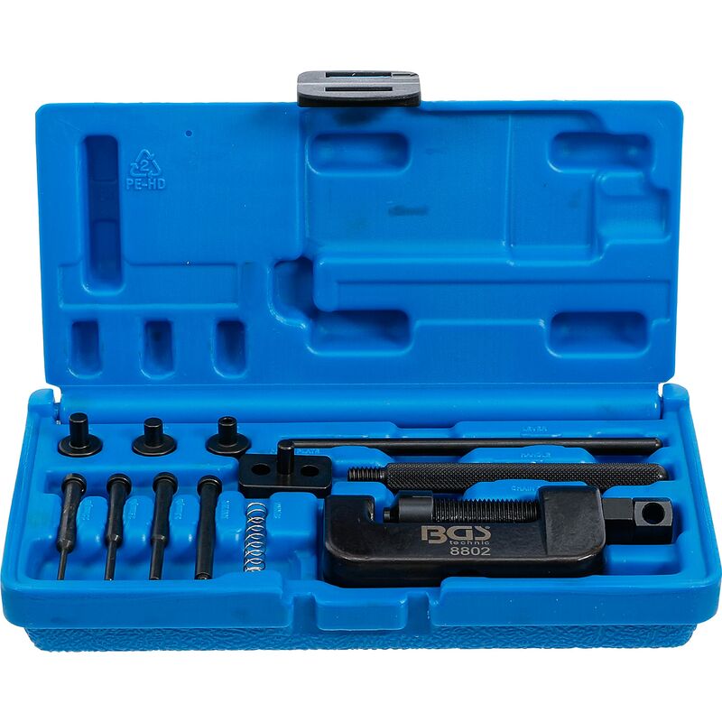 foto del prodotto bgs technic desmontador y remachador de cadenas de motocicletas