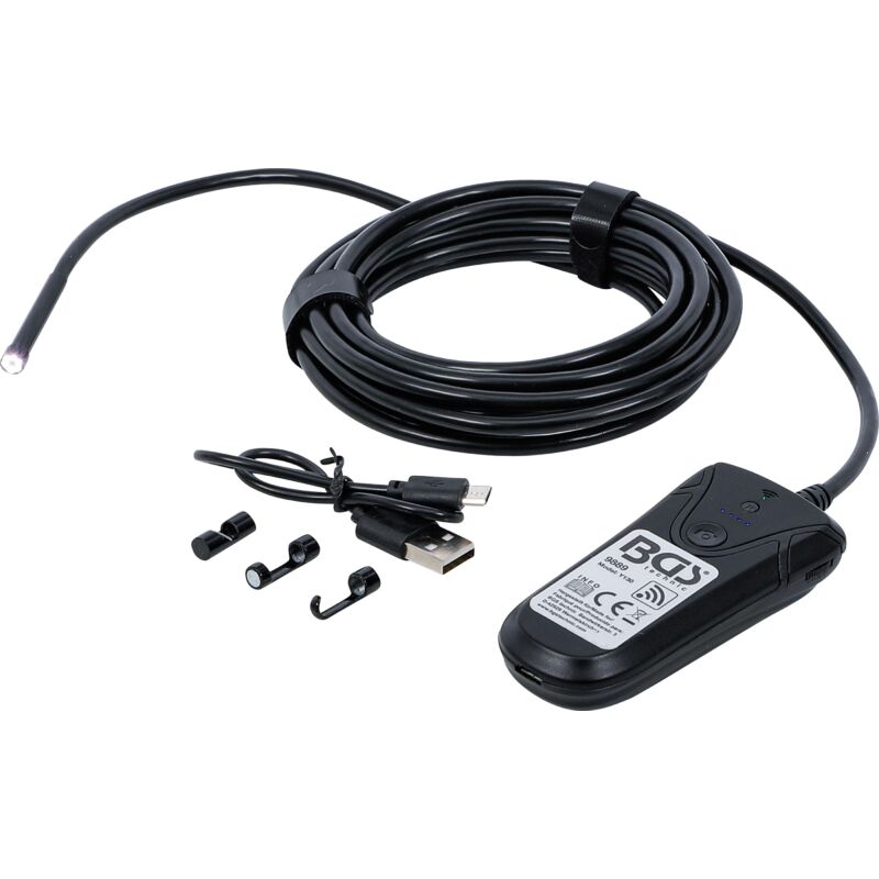 foto del prodotto bgs technic endoscopio a colori wlan con illuminazione a led