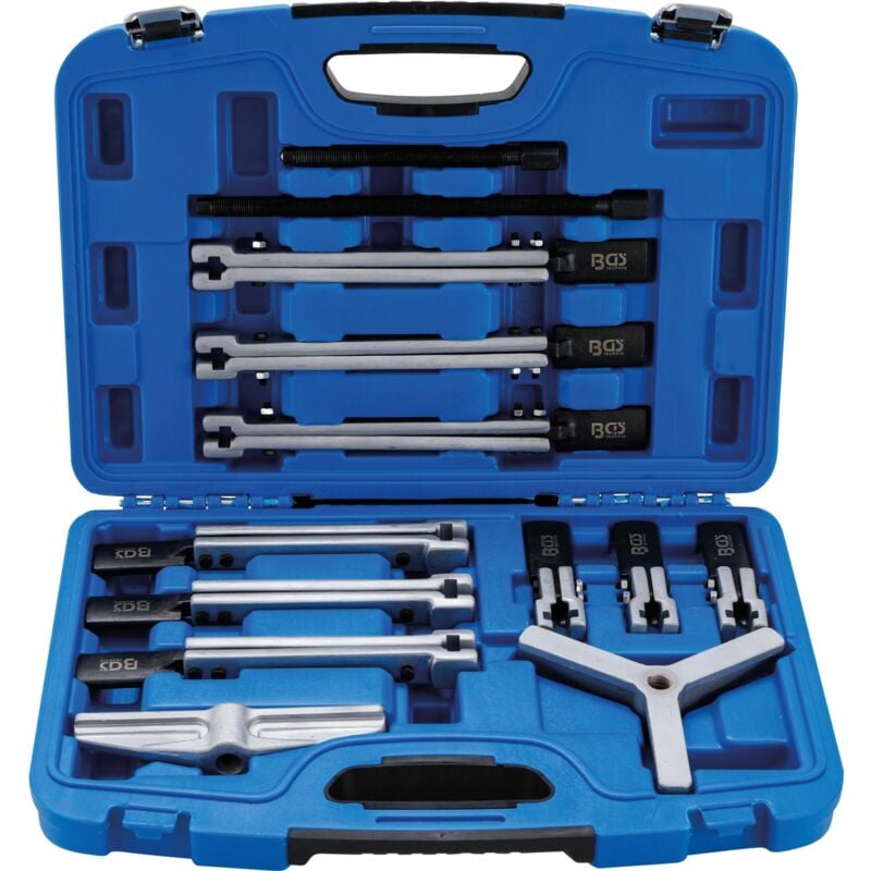 foto del prodotto bgs technic estrattori a due e tre bracci set di 13 pezzi