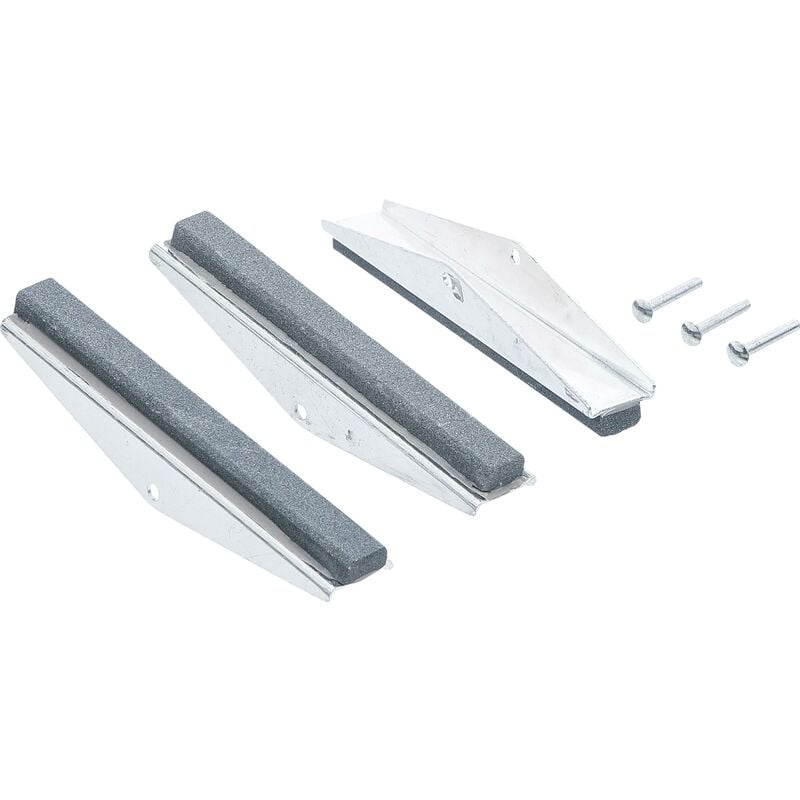 foto del prodotto bgs technic ganasce di ricambio per levigatore cilindro freni per 1157 ganasce 100 mm k 180 3 pz.