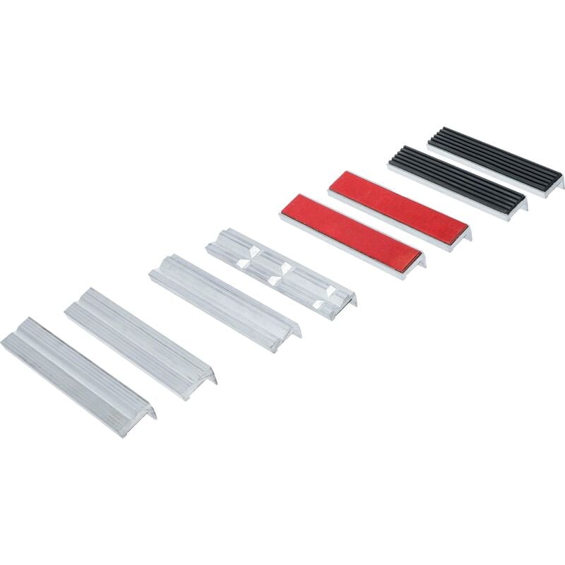 immagine 0 del prodotto bgs technic ganasce protettive magnetici per morsa alluminio 150 mm 8 pz.