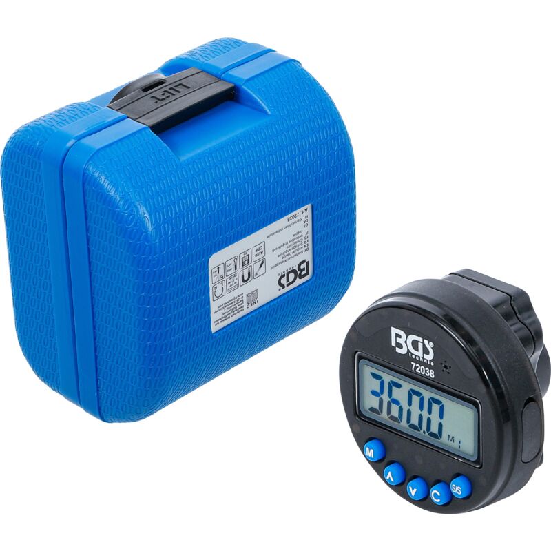 foto del prodotto bgs technic indicatore angolare di coppia digitale con magnete