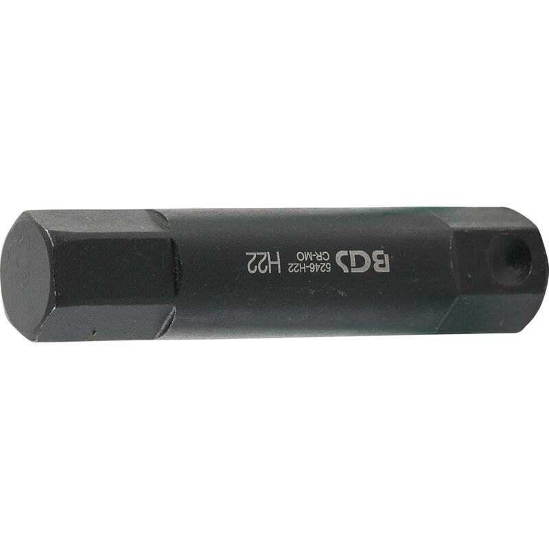 foto del prodotto bgs technic inserto lunghezza 100 mm attacco esagono esterno 22 mm esagono interno 22 mm