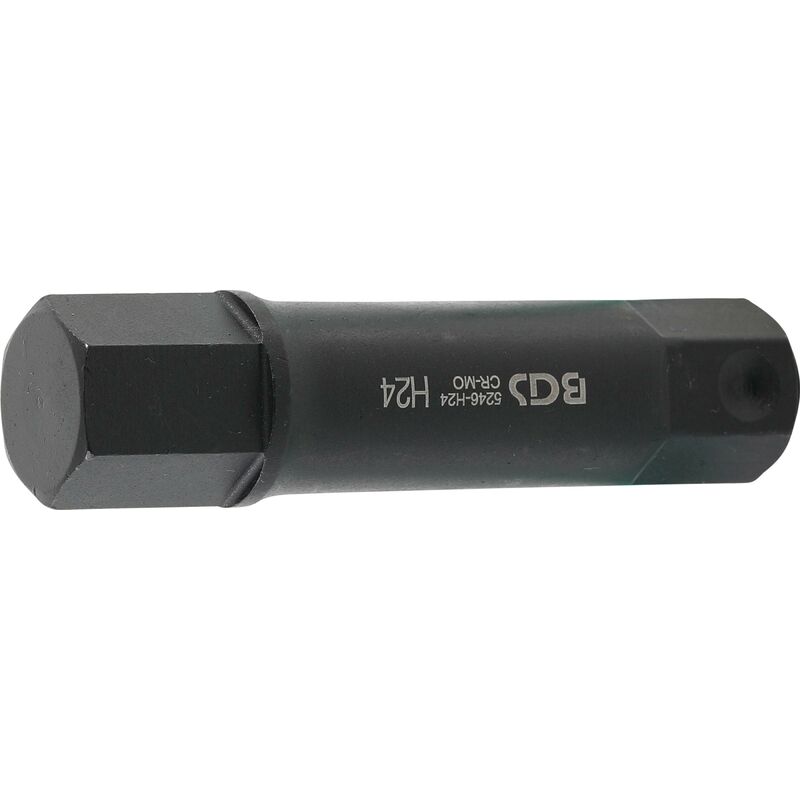 foto del prodotto bgs technic inserto lunghezza 100 mm attacco esagono esterno 22 mm esagono interno 24 mm
