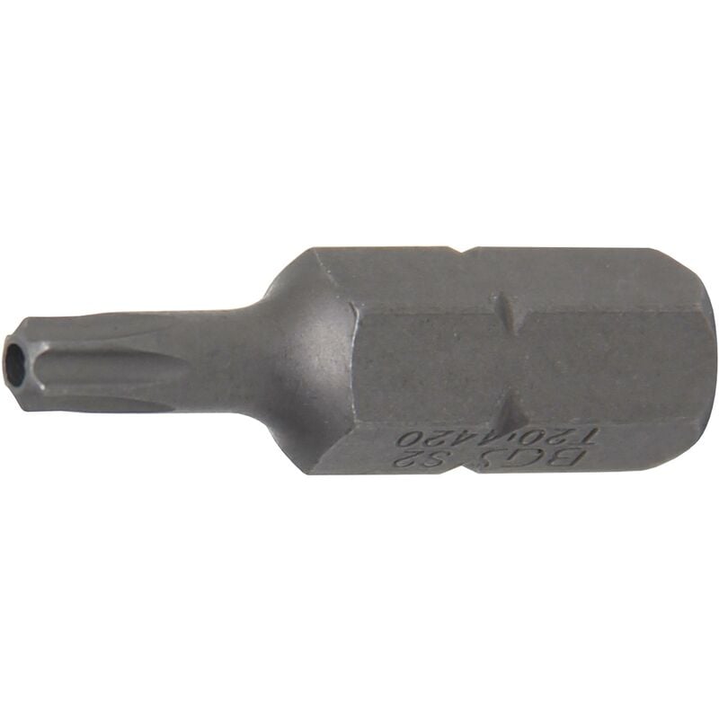foto del prodotto bgs technic inserto lunghezza 30 mm attacco esagono esterno 8 mm 5 16 profilo a t per torx con alesatura t20