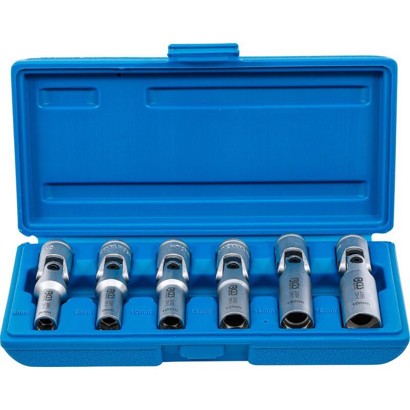 foto del prodotto bgs technic juego de llaves articuladas para calentadores universales, hexagonal entrada 10 mm 3 8 8 16 mm 6 piezas