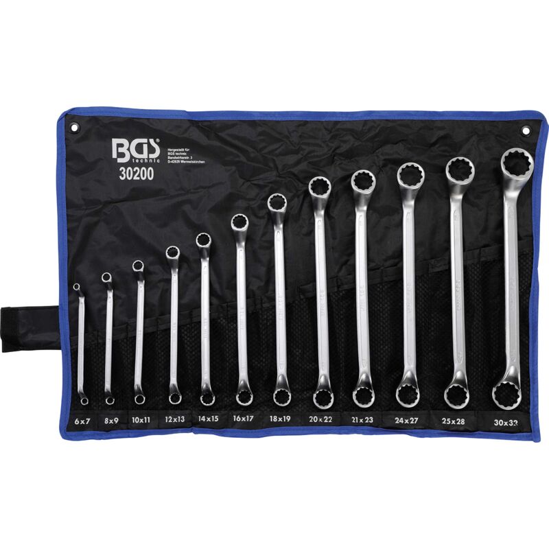 foto del prodotto bgs technic juego de llaves de estrella dobles largas acodadas 6 32 mm 12 piezas