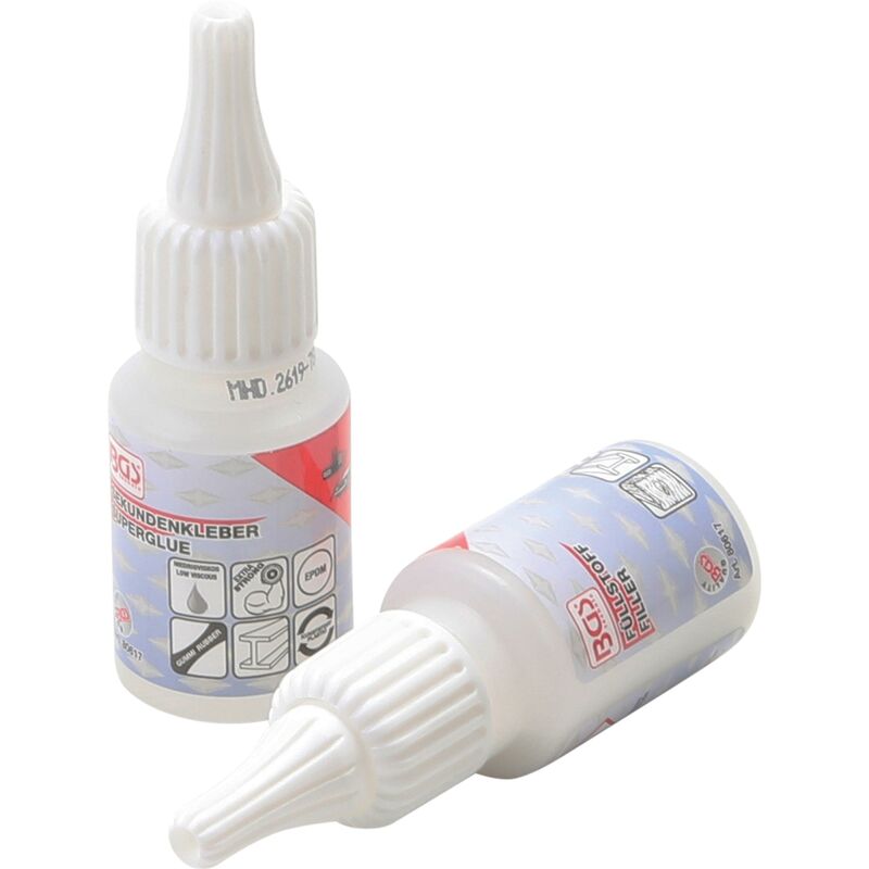 foto del prodotto bgs technic kit di riparazione a colla saldatura 2 k colla industriale 20 g granulato 20 g