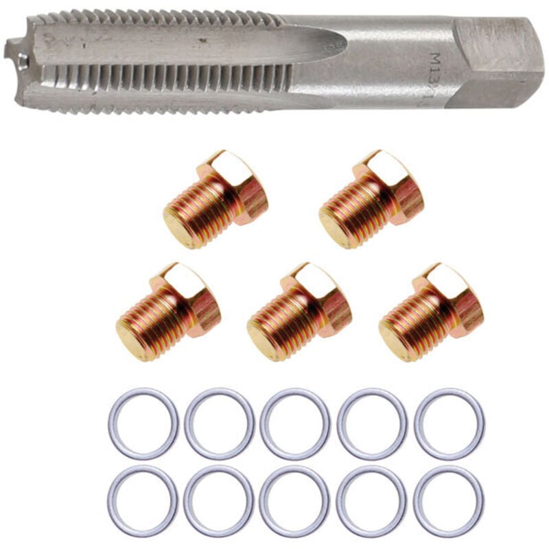 foto del prodotto bgs technic kit di riparazione da 13 mm per tubi di scarico da 12 mm
