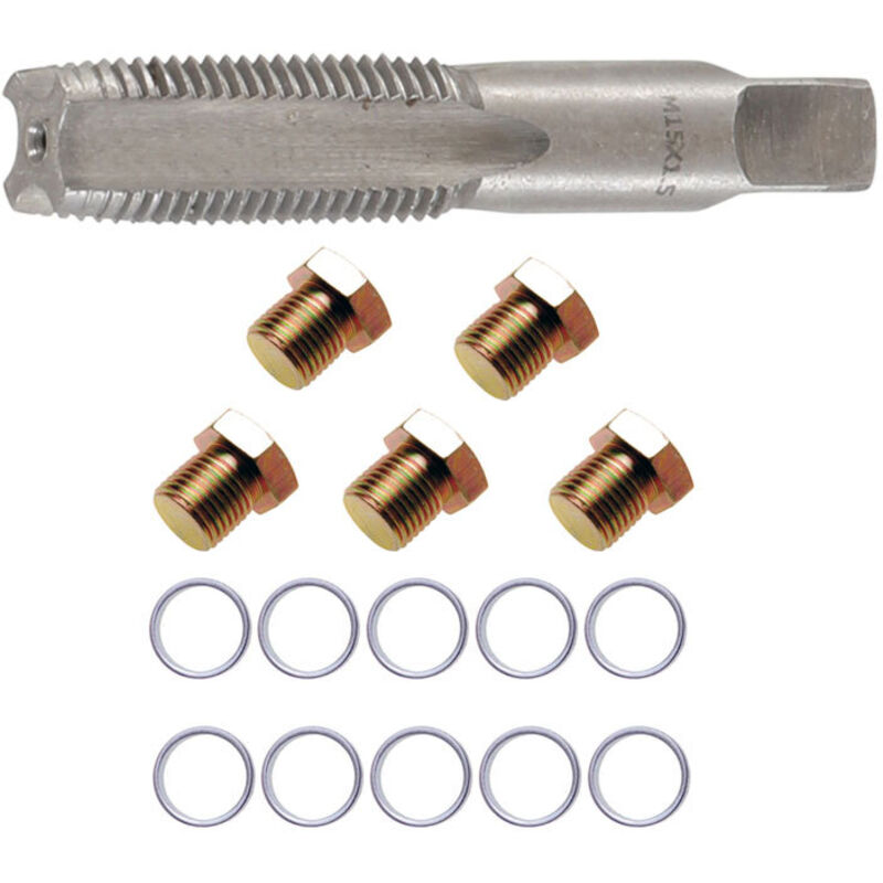 foto del prodotto bgs technic kit di riparazione da 15 mm per tappo di scarico da 14 mm