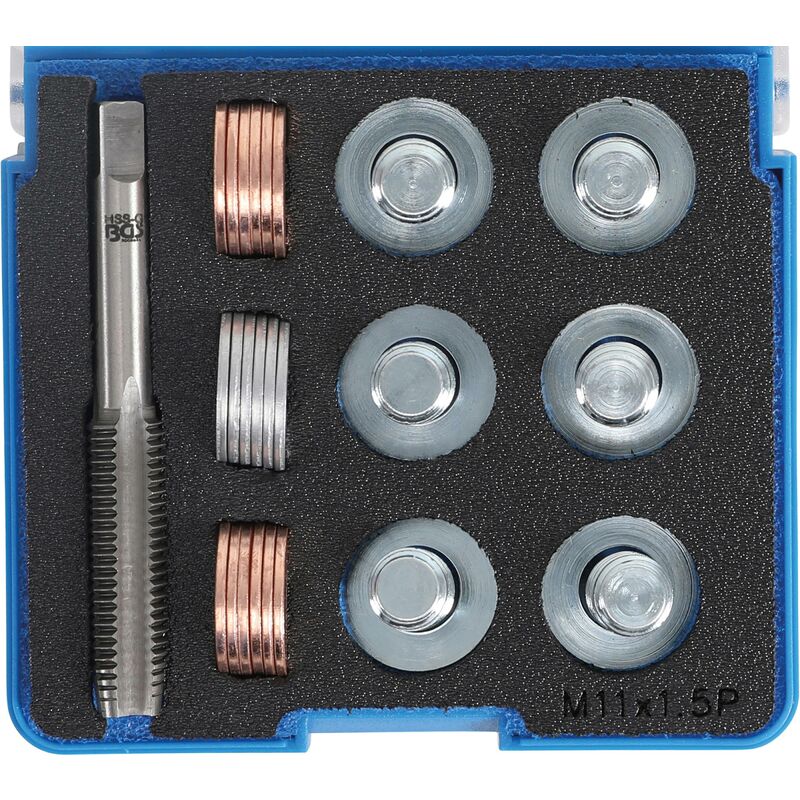 foto del prodotto bgs technic kit di riparazione per filettatura scarico olio m11 x 1,5 mm