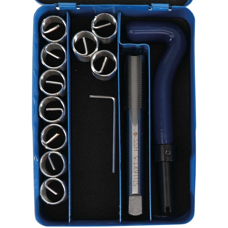 foto del prodotto bgs technic kit di riparazione per filetti m16 x 1,5 mm 12 pz.