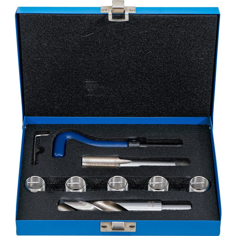 foto del prodotto bgs technic kit di riparazione per filetti m18 x 1,5 9 pz.