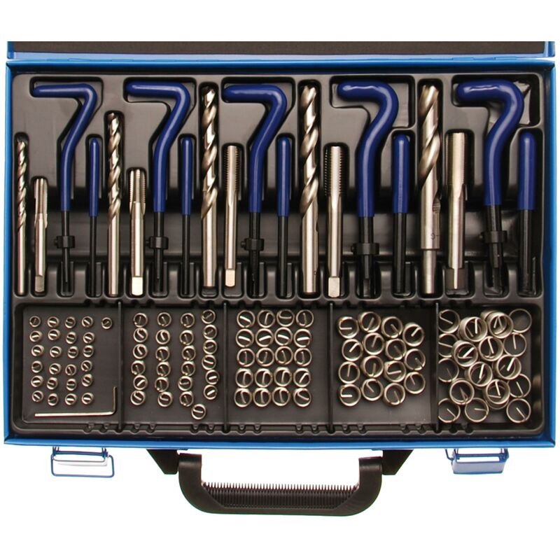foto del prodotto bgs technic kit di riparazione per filetti m6 m14 130 pz.