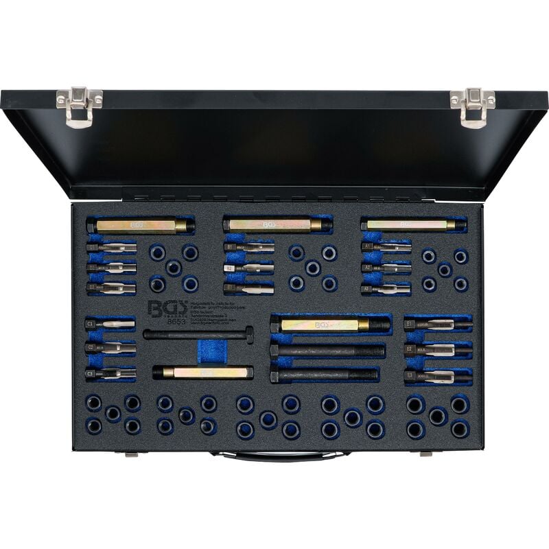foto del prodotto bgs technic kit di riparazione per filetti sedi candelette m8 m9 m10 m12