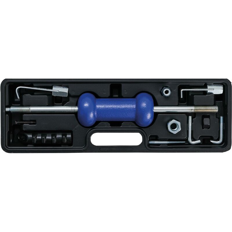foto del prodotto bgs technic kit per rimozione ammaccatura con martello a massa battente 9 pz.