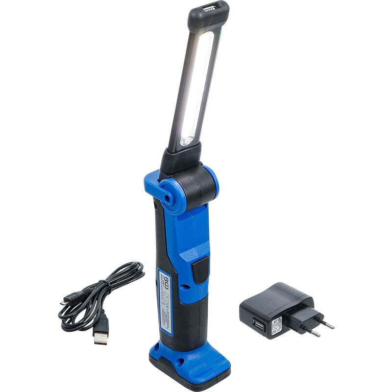 foto del prodotto bgs technic lampada pieghevole a batteria cob led 5 w