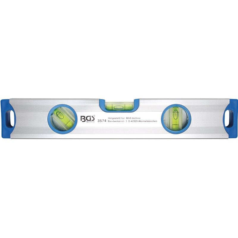 foto del prodotto bgs technic livella ad acqua in alluminio 300 mm