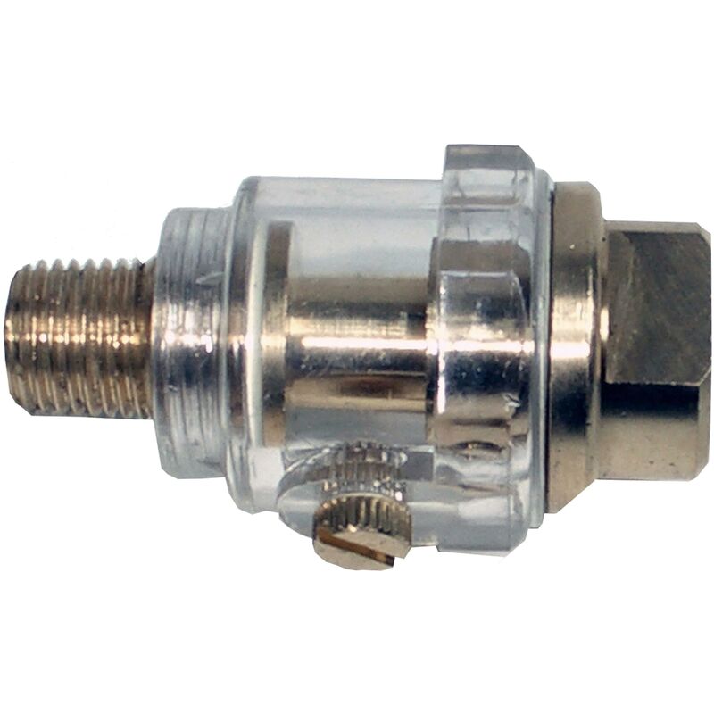 foto del prodotto bgs technic lubrificatore per aria compressa automatico collegamento del tubo 6,3 mm 1 4 