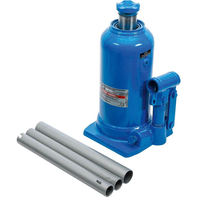 foto del prodotto bgs technic martinetto idraulico di sollevamento con doppi pistoncini 5 t