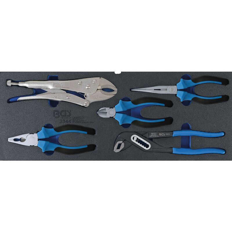 foto del prodotto bgs technic modulo per 3312 serie di pinze 5 pz.