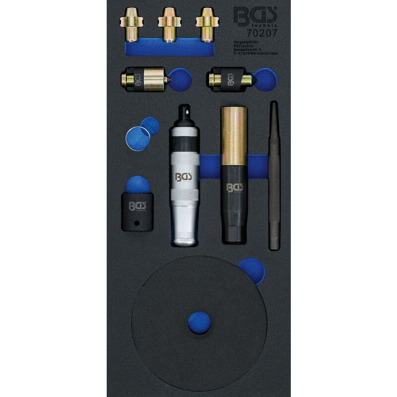 foto del prodotto bgs technic modulo per carrelli portautensili 1 3 set di smontaggio dadi cerchi universale