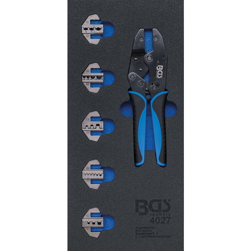 foto del prodotto bgs technic modulo per carrelli portautensili 1 3 set pinze con 5 coppie di ganasce