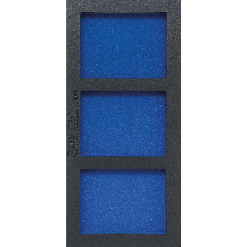 foto del prodotto bgs technic modulo per carrelli portautensili 1 3, vuoto 3 vani 408 x 189 x 32 mm