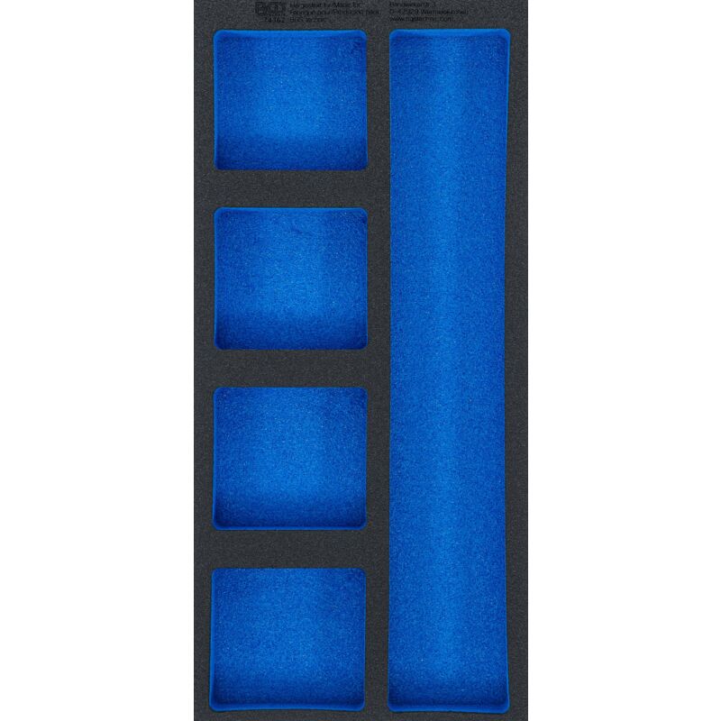 foto del prodotto bgs technic modulo per carrelli portautensili 1 3, vuoto 5 vani 408 x 189 x 32 mm
