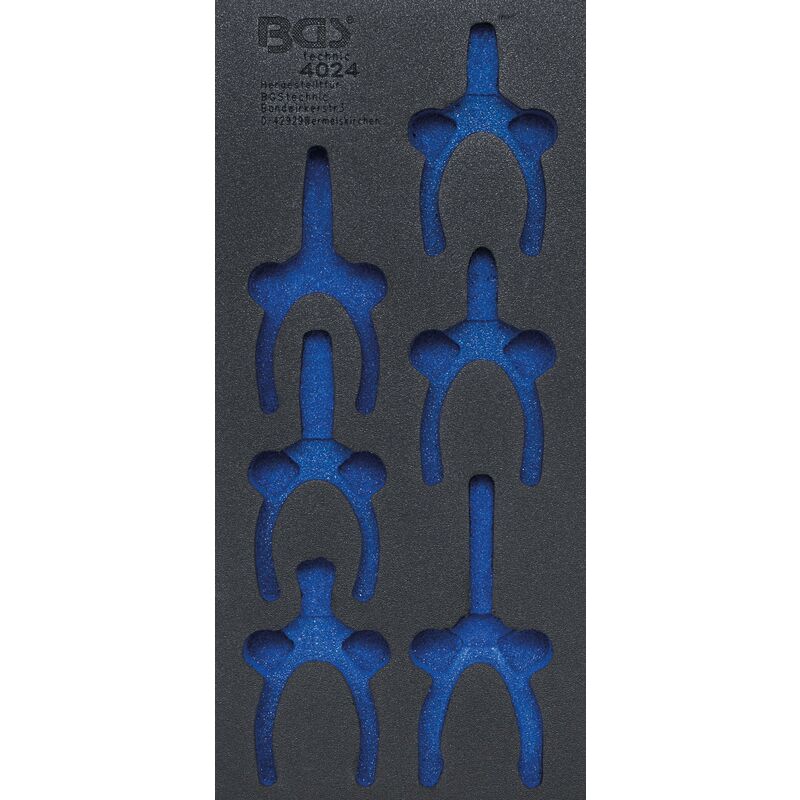 foto del prodotto bgs technic modulo per carrelli portautensili 1 3 vuoto per 4024