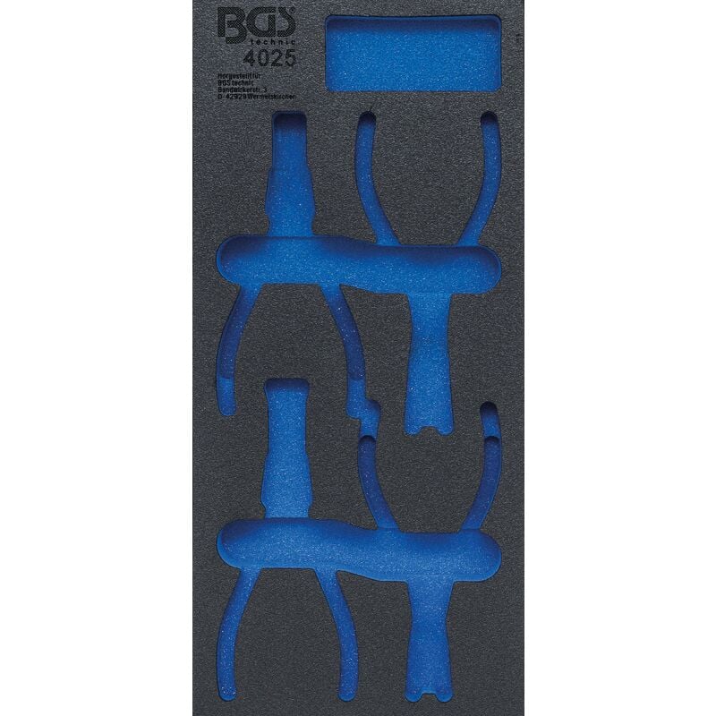 foto del prodotto bgs technic modulo per carrelli portautensili 1 3 vuoto per 4025