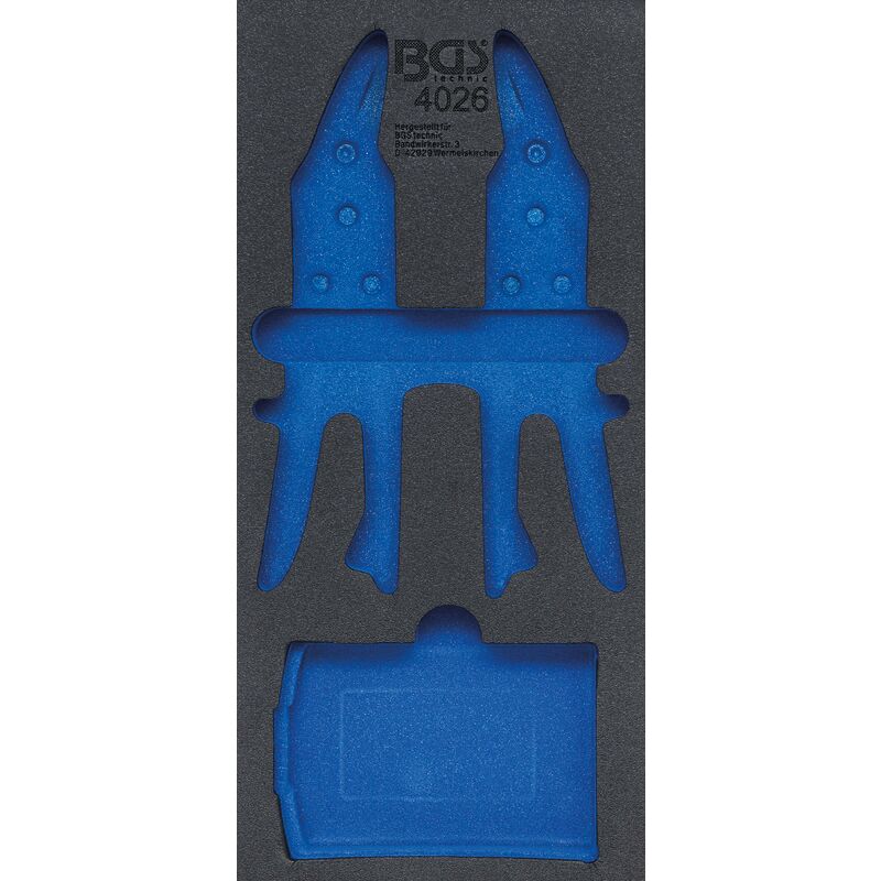 foto del prodotto bgs technic modulo per carrelli portautensili 1 3 vuoto per 4026