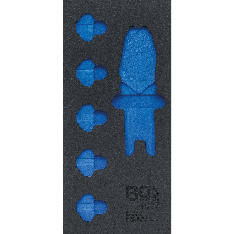 foto del prodotto bgs technic modulo per carrelli portautensili 1 3 vuoto per 4027