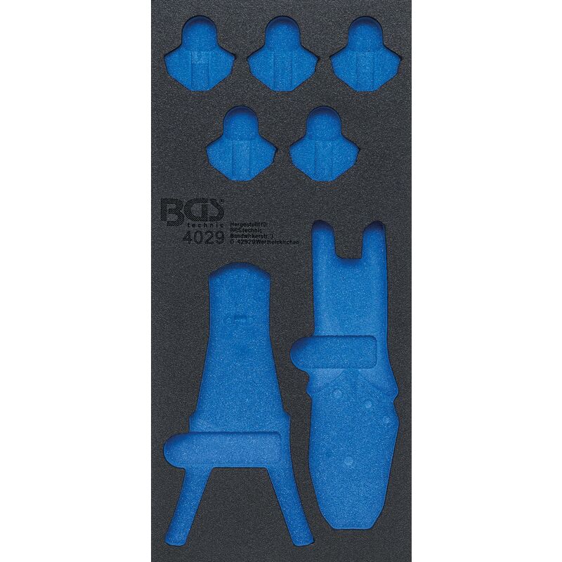 foto del prodotto bgs technic modulo per carrelli portautensili 1 3 vuoto per 4029