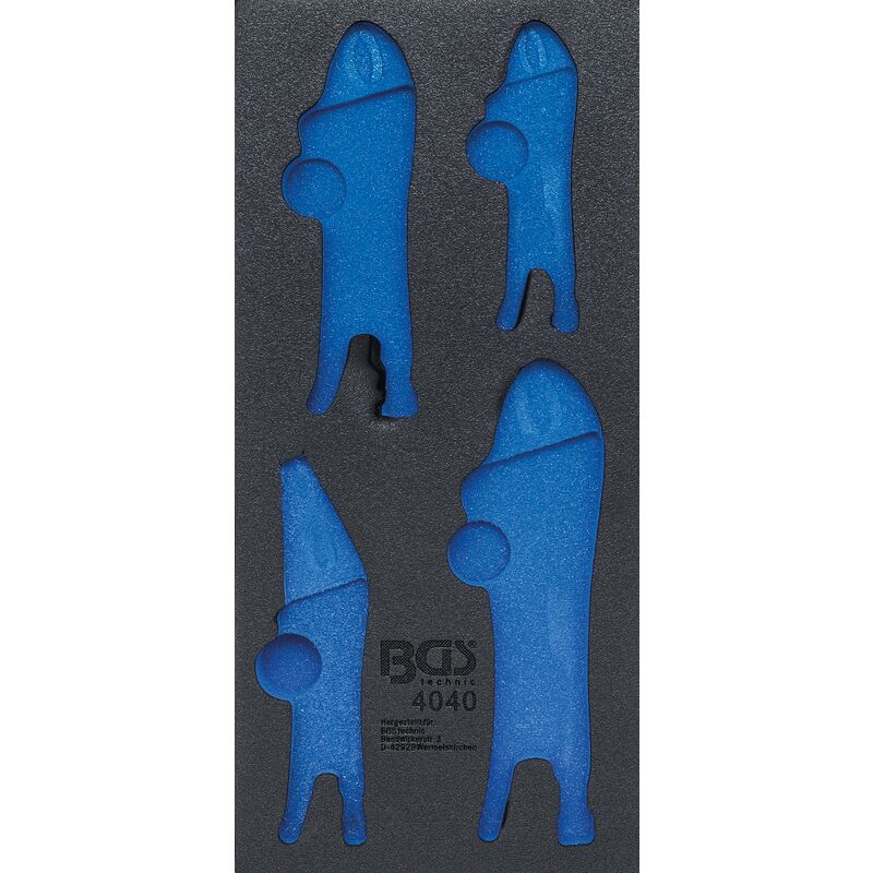 foto del prodotto bgs technic modulo per carrelli portautensili 1 3 vuoto per 4040