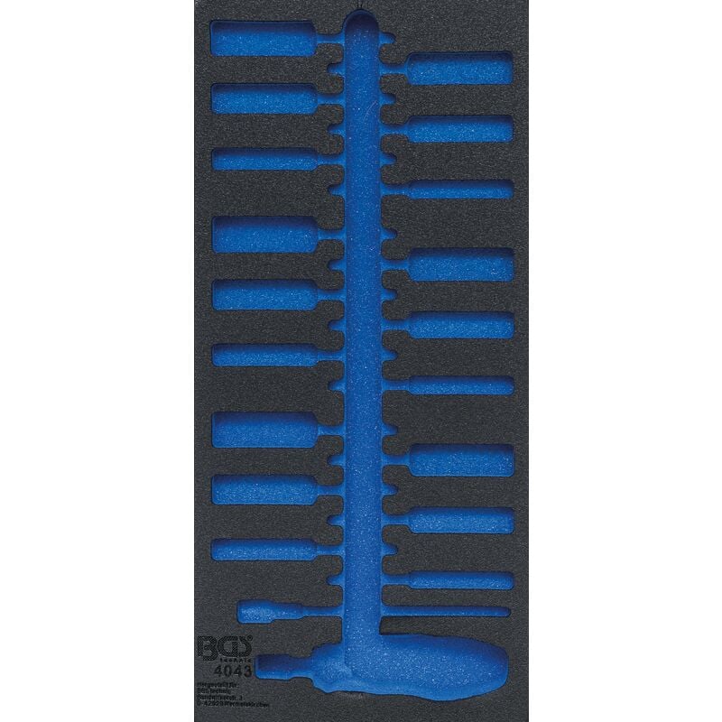 foto del prodotto bgs technic modulo per carrelli portautensili 1 3 vuoto per 4043