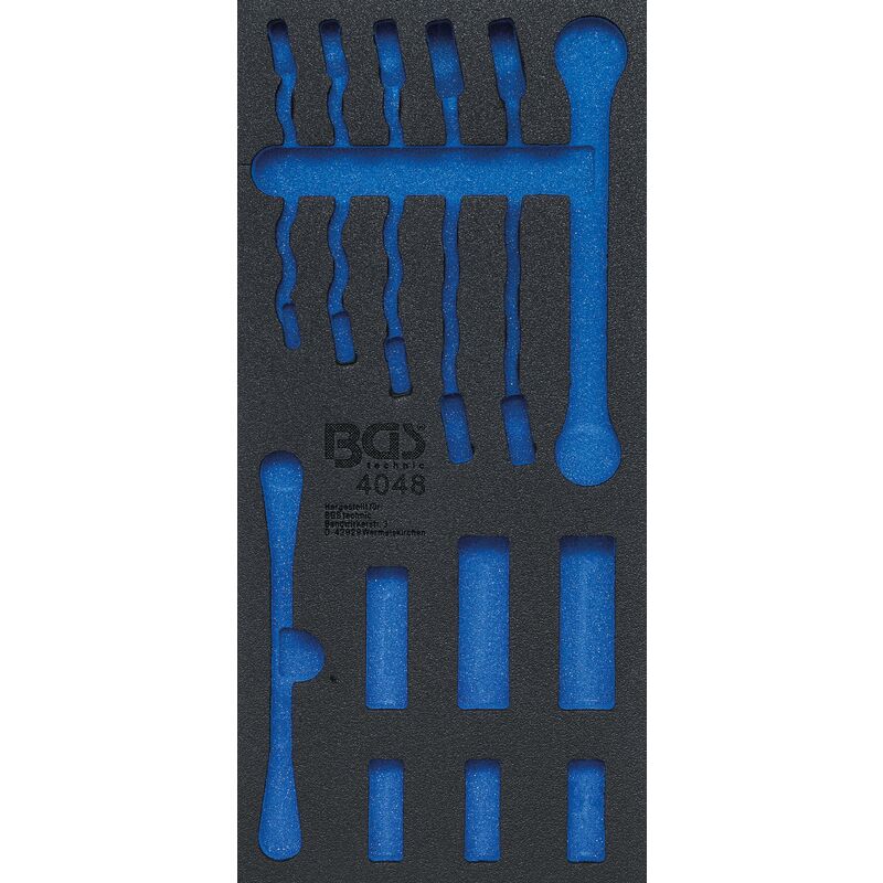 foto del prodotto bgs technic modulo per carrelli portautensili 1 3 vuoto per 4048