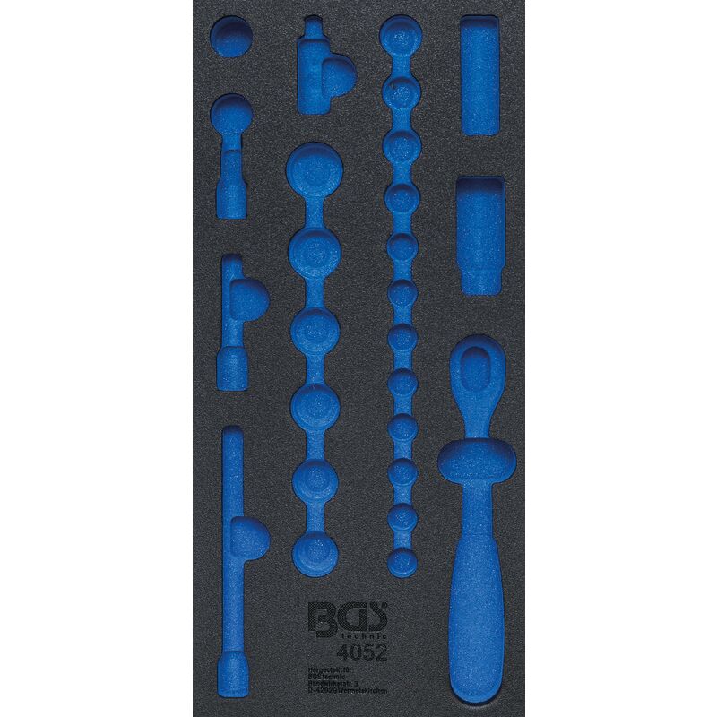 foto del prodotto bgs technic modulo per carrelli portautensili 1 3 vuoto per 4052