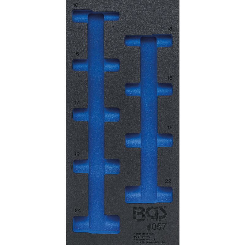 foto del prodotto bgs technic modulo per carrelli portautensili 1 3 vuoto per 4057