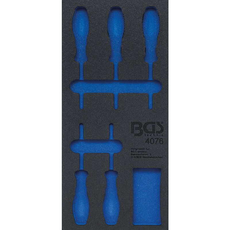 foto del prodotto bgs technic modulo per carrelli portautensili 1 3 vuoto per 4076
