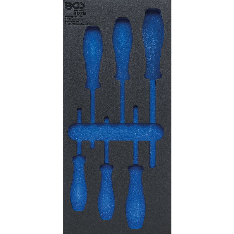 foto del prodotto bgs technic modulo per carrelli portautensili 1 3 vuoto per 4078