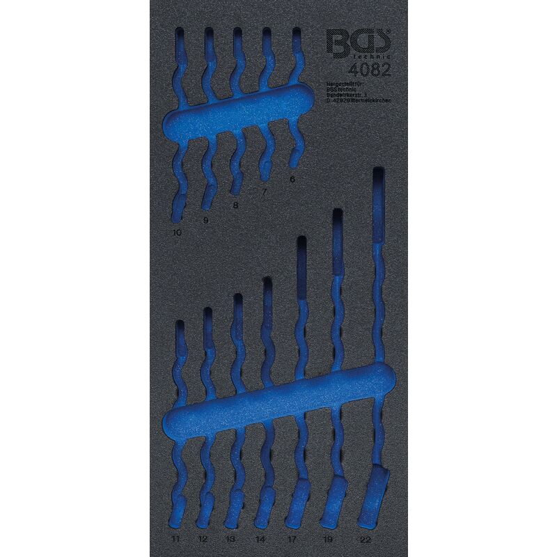 foto del prodotto bgs technic modulo per carrelli portautensili 1 3 vuoto per 4082